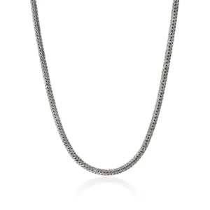 Icon Necklace, Sterling Silver, 5MM (24 IN)