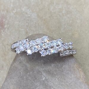 116-14546 DIAMOND STEP RING