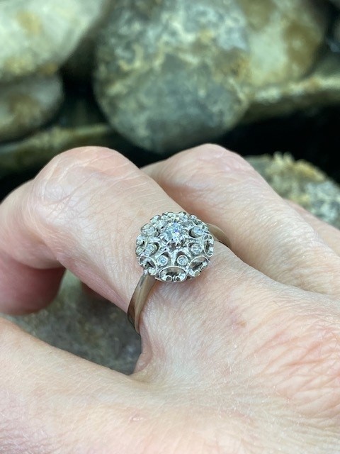 116-14592 CLUSTER with CURVES & Diamonds - Image 6