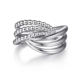 Preorder – 925 Sterling Silver Bujukan Ladys Twisted Ring