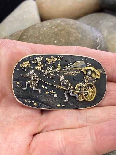 115-17680 SHAKUDO BROOCH - Image 7