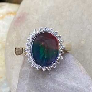 115-17691 RARE AMMOLITE OVAL