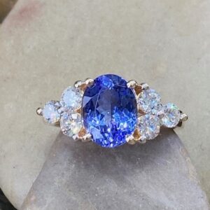 115-17700 TANZANITE WITH DIAMONDS