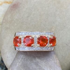 115-17702 ORANGE FIRE OPALS