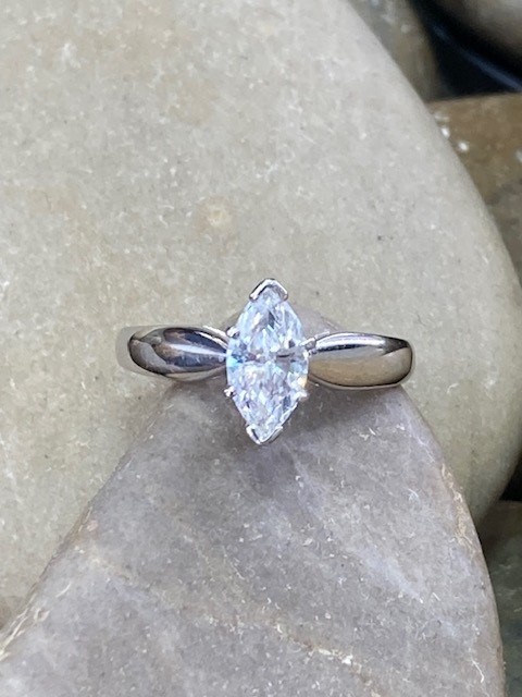 115-17719 PLATINUM MARQUISE