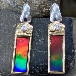 115-17726 AMMOLITE DROP STUDS