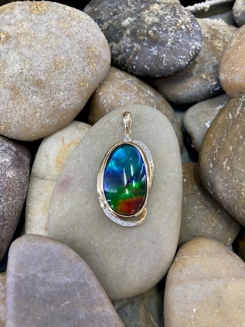 115-17727 AMMOLITE PENDANT - Image 2