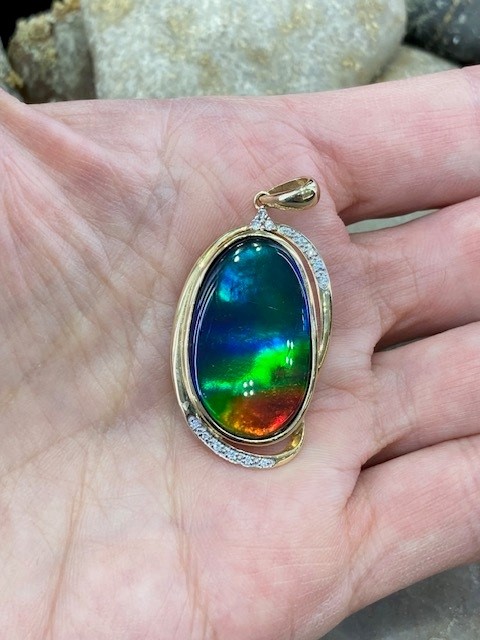 115-17727 AMMOLITE PENDANT - Image 5