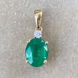 115-17729  EMERALD PENDANT