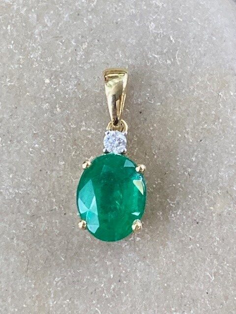 115-17729 EMERALD PENDANT