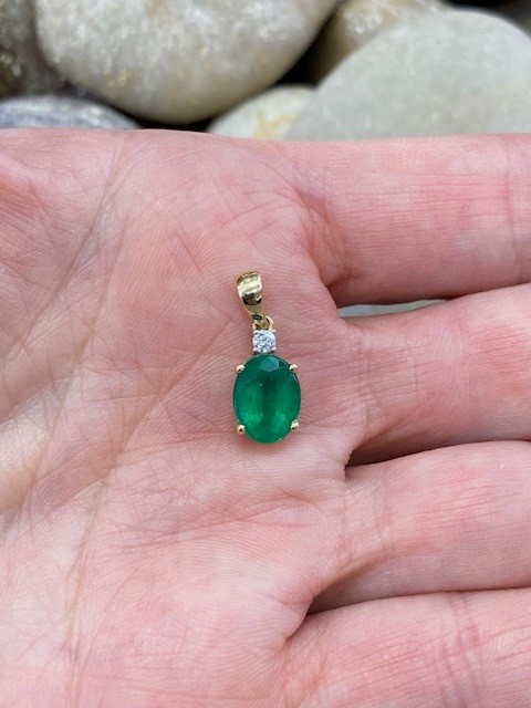 115-17729 EMERALD PENDANT - Image 5