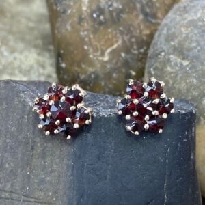116-14950 BOHEMIAN GARNET STUDS
