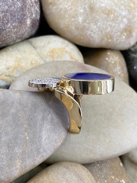 116-15010 LAPIS LAZULI & DIAMOND - Image 4