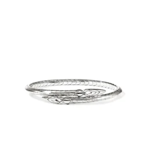 Naga Flex Cuff, Sterling Silver, 4.2MM