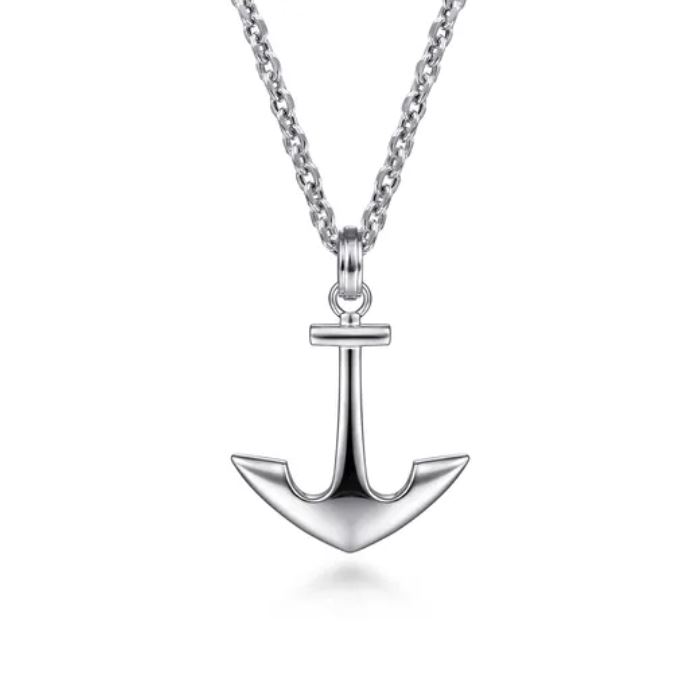 Preorder – 925 Sterling Silver Anchor Pendant - Image 2