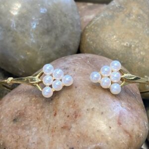 116-14543 MIKIMOTO PEARL BANGLE