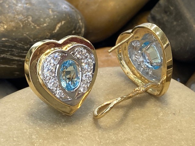 116-14966 AQUARMARINE STUDS - Image 5