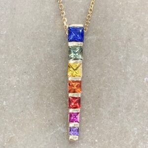 116-15047 RAINBOW OF SAPPHIRES