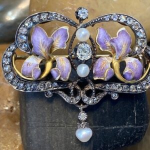 118-10210 ART NOUVEAU BROOCH
