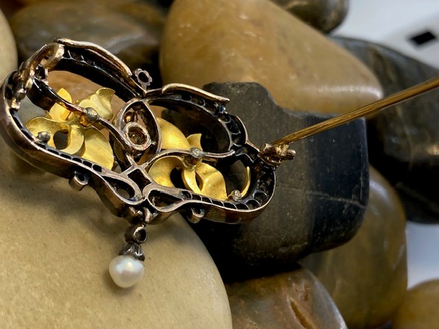 118-10210 ART NOUVEAU BROOCH - Image 9