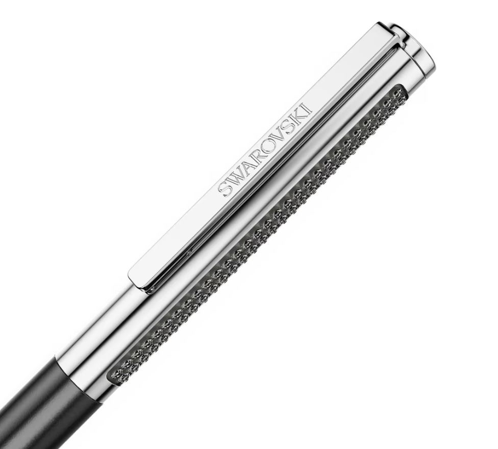 Matrix Tennis ballpoint pen Black lacquered, chrome plated - Image 2