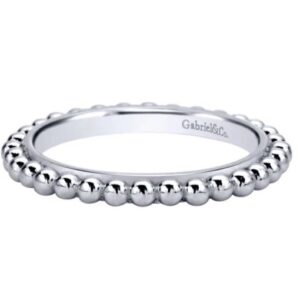 Preorder – 925 Sterling Silver Bujukan Beaded Stackable Band