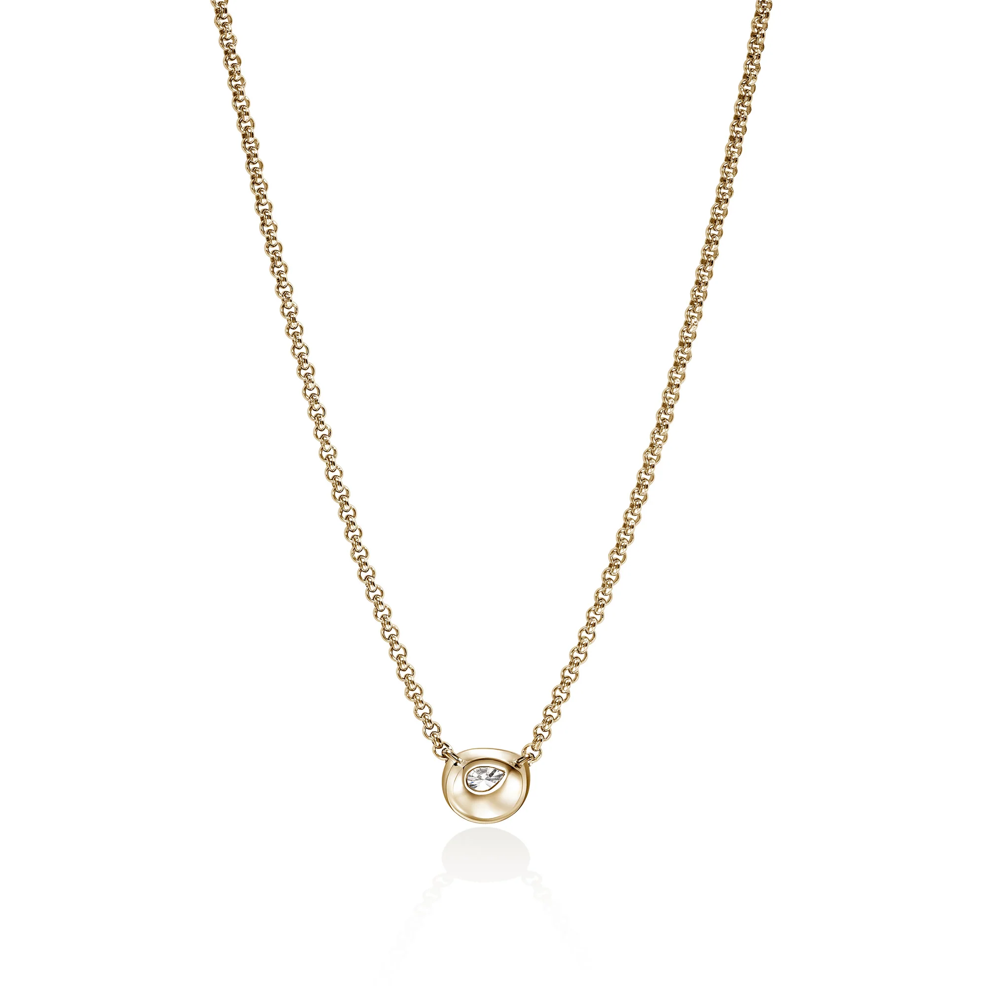 JH Lovestruck™ Necklace, Gold, Diamond, .75TCW - Image 2