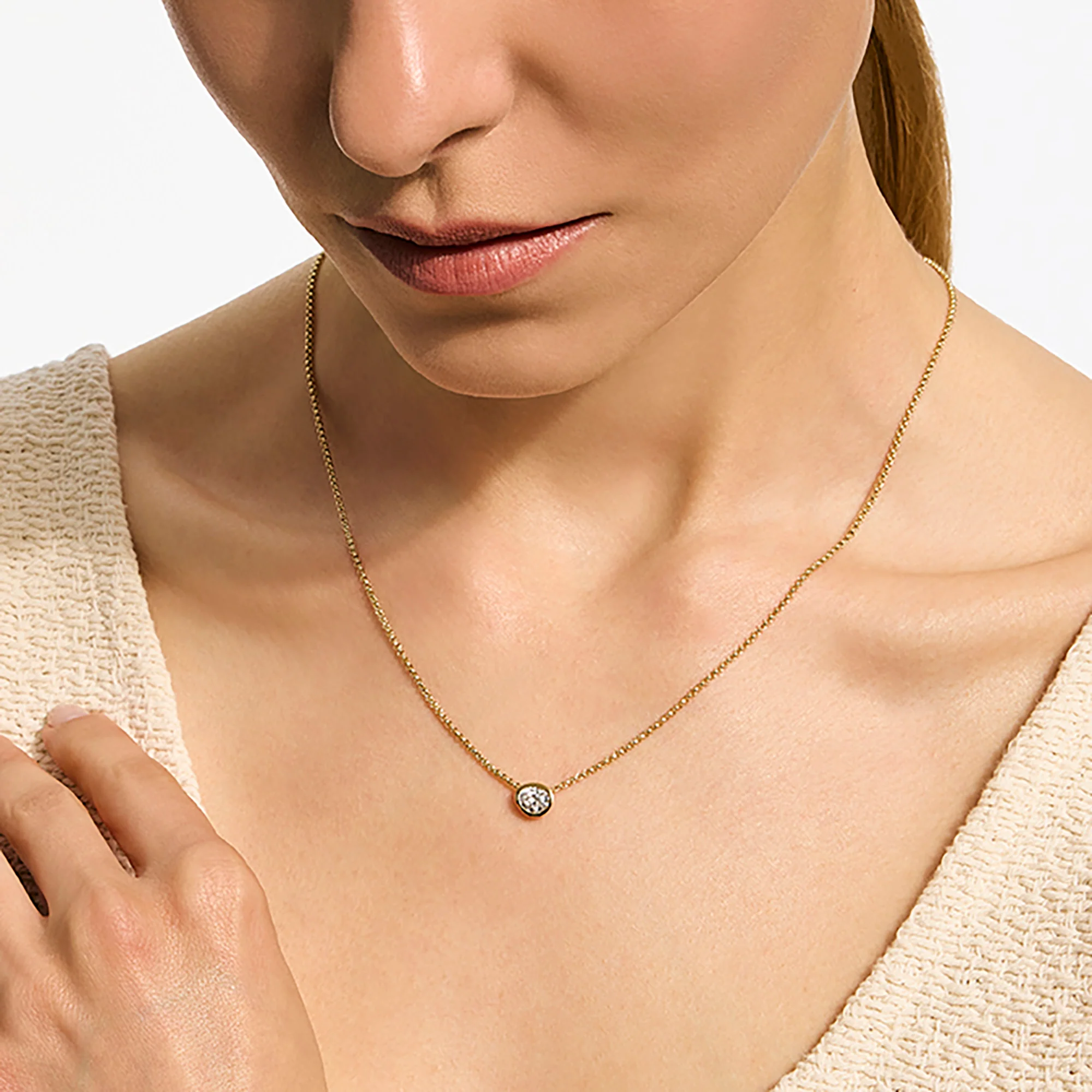 JH Lovestruck™ Necklace, Gold, Diamond, .75TCW - Image 4