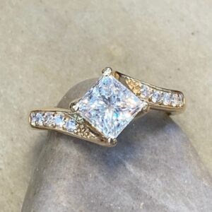 115-17336 PRINCESS CUT 1.23carat