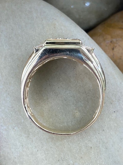 115-17771 MEN'S DIAMOND SIGNET STYLE - Image 4