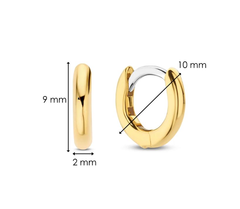 TI SENTO Earrings Gilded - 7812ZY - Image 2