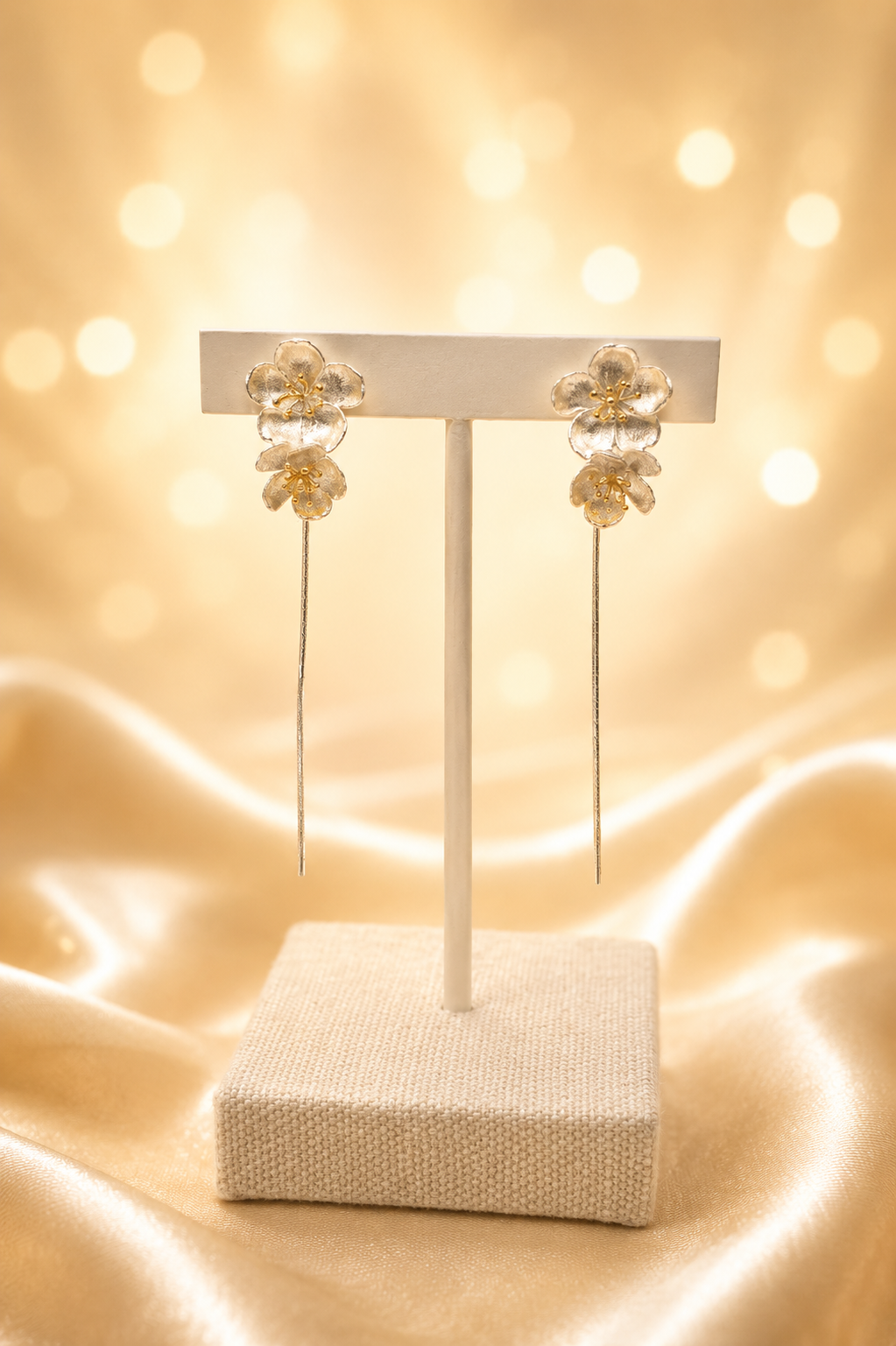 Cherry Blossom Earrings– From the Botanical Garden Collection