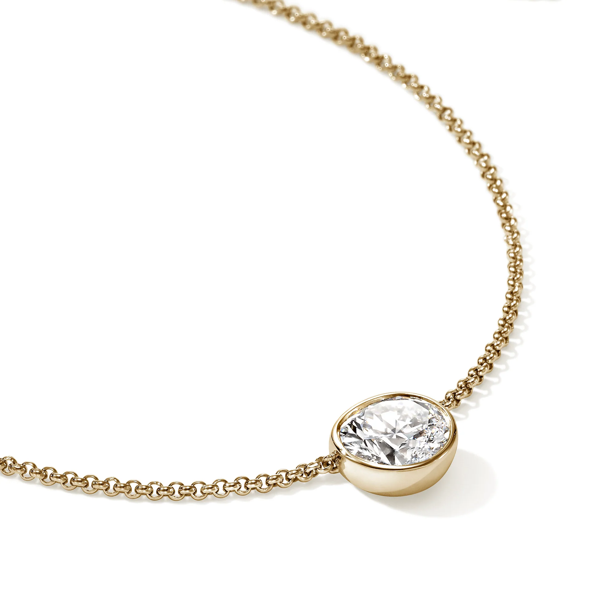 JH Lovestruck™ Necklace, Gold, Diamond, 1.25TCW - Image 3