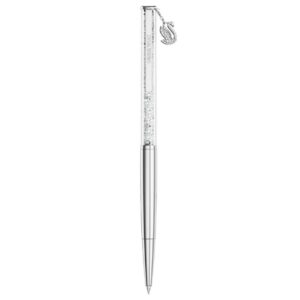 Crystalline ballpoint pen Swan, Chrome plated
