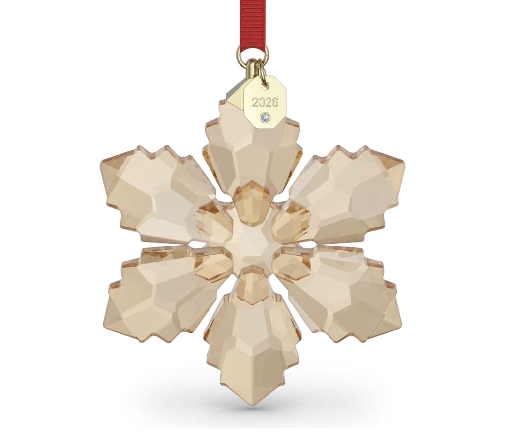Annual Edition Festive Ornament 2026 Gold tone