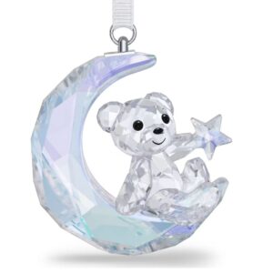 Kris Bear Moon Ornament White 2026