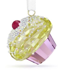 Holiday Cheers Dulcis Cupcake Ornament Multicolored