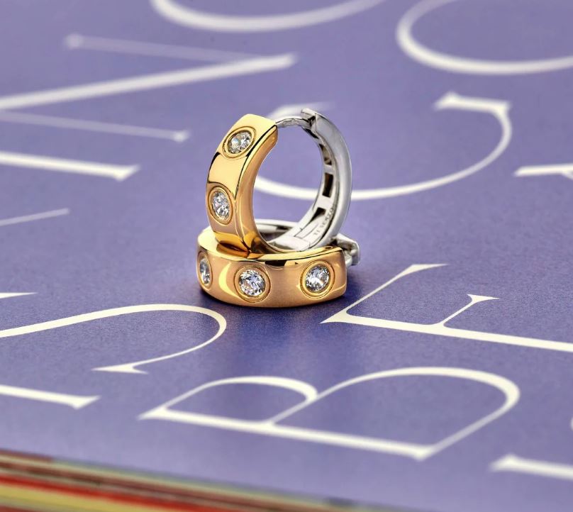 TI SENTO Classic Zirconia Hoops - 78046ZY - Image 4