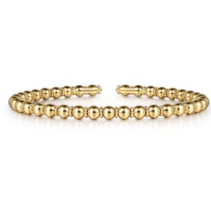 14K Yellow Gold Bujukan Bangle (Yellow)