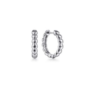 Sterling Silver 15mm Huggies