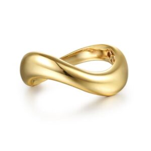 Soraya - 18K Yellow Gold Stackable Ring