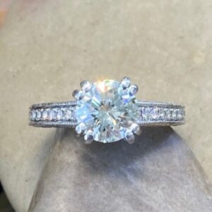 115-17903 SCOTT KAY ENGAGEMENT RING