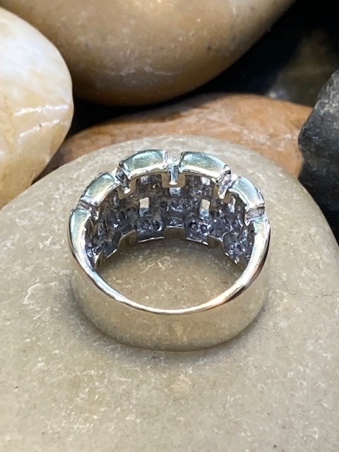 115-17912 Diamond Brick Wall Ring - Image 5