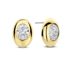 Oval Sparkle Earrings