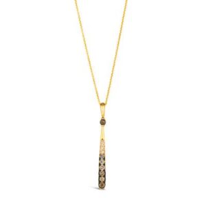 Le Vian Ombre® Chocolate Ombré® Diamond Pendant in 14K Honey Gold™