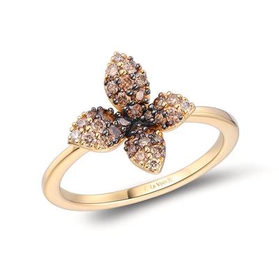 Le Vian Ombre® Chocolate Ombré® Diamond Ring in 14K Honey Gold™