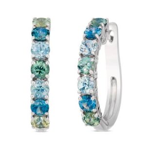 Le Vian® Montana Sapphire Ombré™ Earrings in 14K Vanilla Gold®
