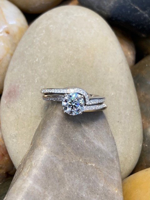 116-15080 Simon G. BI-PASS ENGAGEMENT RING - Image 8