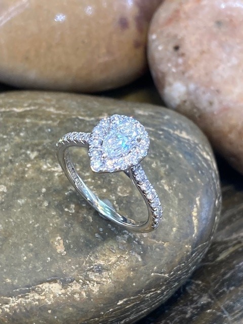 116-15209 PEAR SHAPED DIAMOND - Image 6