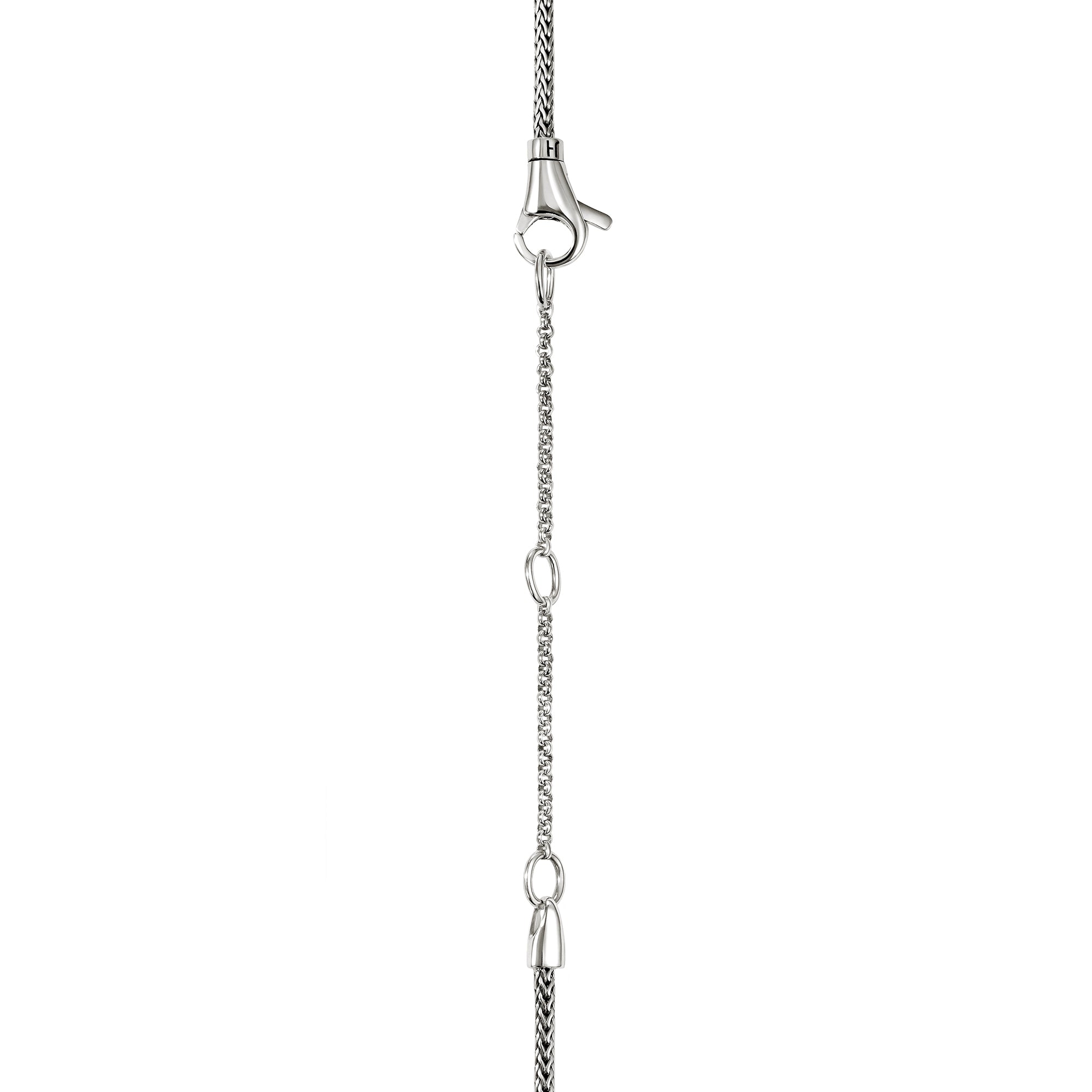 Infinite Love Knot Necklace, Sterling Silver, 1.8MM - Image 3